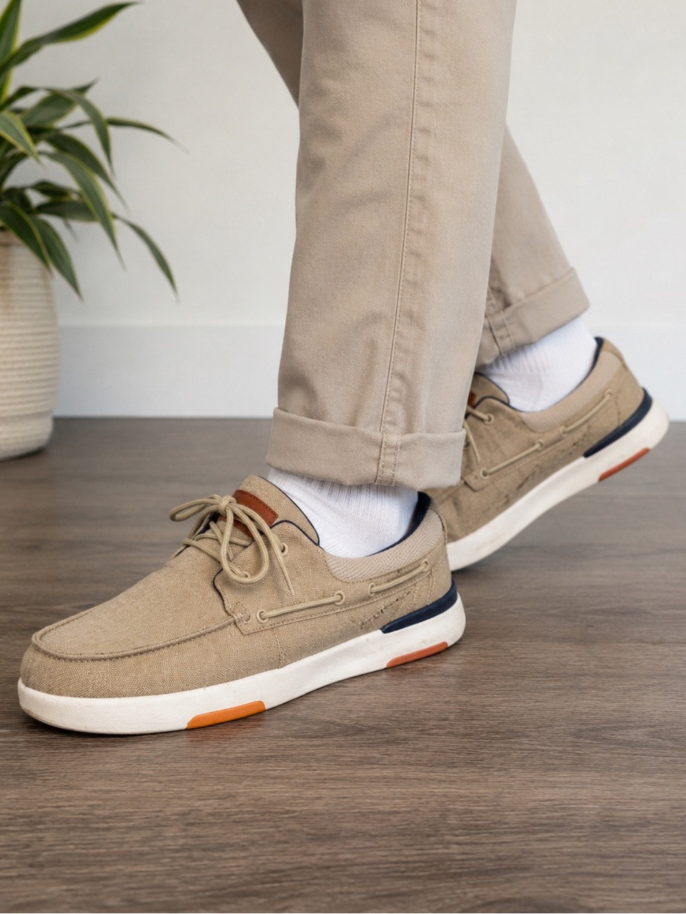 Orthocomfoot OrthoComfort Men’s EU 44 Beige Casual Comfort Loafers Shoes US 11